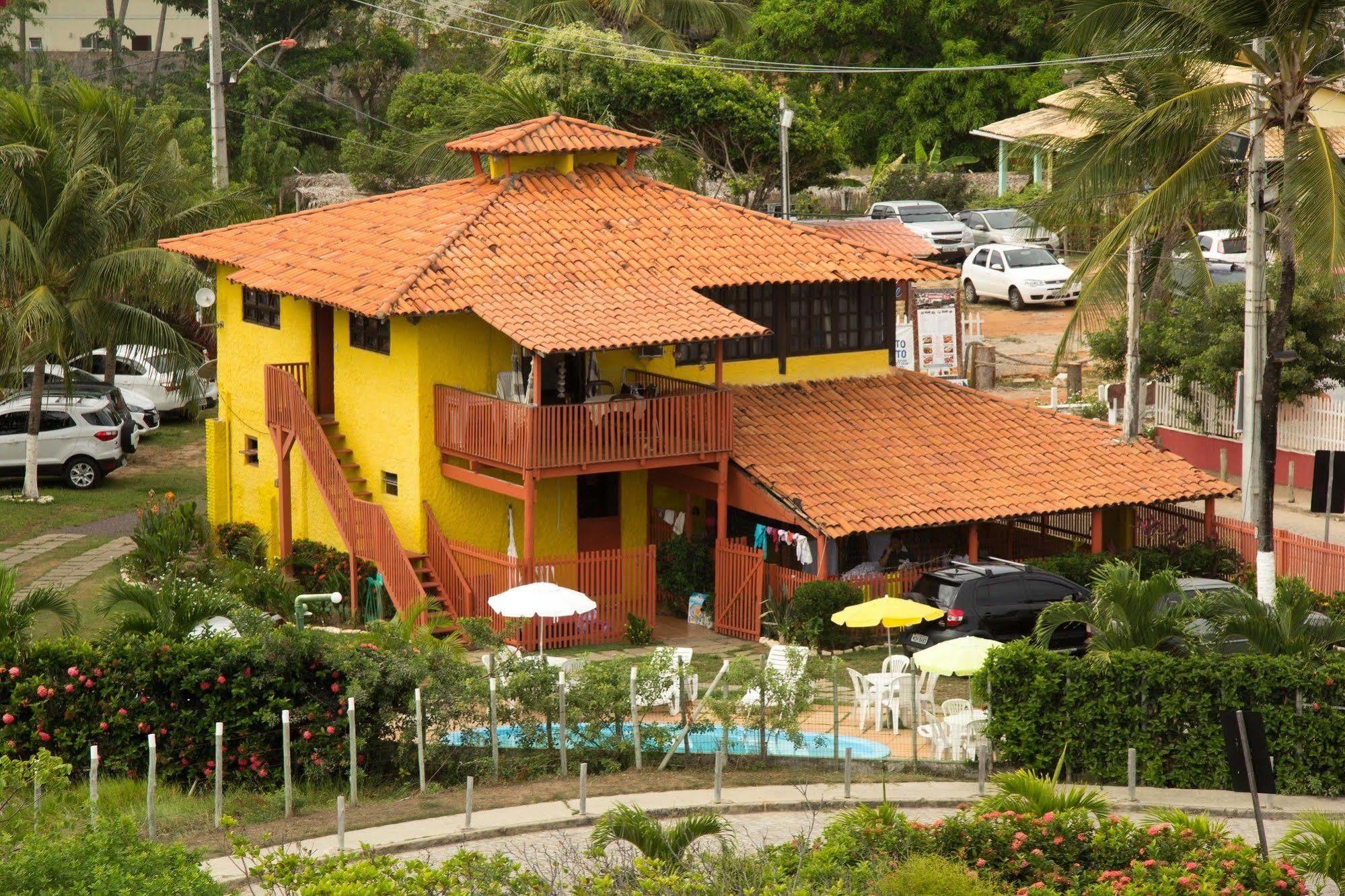 Pousada Praia Do Imbassaí Exterior foto